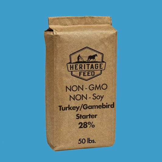 NON-GMO Turkey/Gamebird Starter 28%